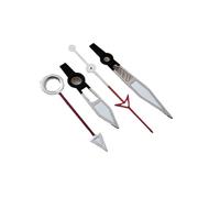 YELEMEABHB Aiguilles NH35 et Aiguilles brossées Aiguilles C3 Vertes Lumineuses Convient for Le Mouvement NH35/NH36/4R/7S Main(B)