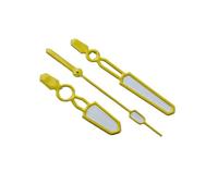 YELEMEABHB Aiguilles NH35 Rouge Bleu Vert Jaune Orange Aiguilles C3 Aiguilles Lumineuses Vertes Fortes adaptées for Accessoires de Montre for Mouvement NH35/NH36/4R Main(Giallo)