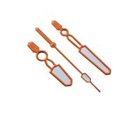 YELEMEABHB Aiguilles NH35 Rouge Bleu Vert Jaune Orange Aiguilles C3 Aiguilles Lumineuses Vertes Fortes adaptées for Accessoires de Montre for Mouvement NH35/NH36/4R Main(Arancione)