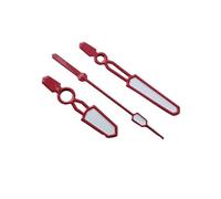 YELEMEABHB Aiguilles NH35 Rouge Bleu Vert Jaune Orange Aiguilles C3 Aiguilles Lumineuses Vertes Fortes adaptées for Accessoires de Montre for Mouvement NH35/NH36/4R Main(Rosso)