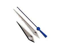 YELEMEABHB Aiguilles NH35 stéréoscopiques polies for Trois Aiguilles, Aiguilles Non Lumineuses, Accessoire for Mouvement NH35 NH36 4R 7S Main(NW18)