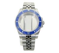 YELEMEABHB Boîtier de montre 40 mm en verre saphir for mouvement NH35, NH36, NH34, 4R36, 8215, PT5000 Boîtier de montre(Glass Bottom Cover 4,Eta 2824 PT5000)