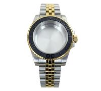 YELEMEABHB Boîtier de montre 40 mm for boucle coulissante et bracelet en verre saphir for NH35 NH36 NH34 Boîtier de montre(Solid Bottom Cover 4,For NH35 NH36 34 38)