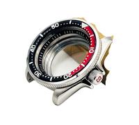 YELEMEABHB Boîtier de montre 41 mm for NH34 NH35 NH36 7S 4R, mouvement, couronne for 3,0 °, clic for ressort, boîtiers de montre de plongée for hommes Boîtier de montre(Sapphire Glass)