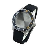 YELEMEABHB Boîtier de montre étanche en verre saphir, design Black Tiger Whale, compatible avec for Seiko NH34 NH35 NH36/38, modèle modifié SPB143J1/SPB253J1 Boîtier de montre(Black strap 5)