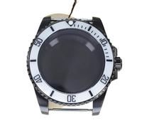YELEMEABHB Boîtier de montre noir 40 mm for homme Submariner Sapphire, compatible avec for Miyota8215 ETA2824 PT5000 NH35 NH36 SUB, pièces Seiko Mod en acier inoxydable Boîtier de montre(Blu,ETA2824 P