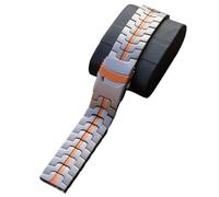 YELEMEABHB Bracelet 22 mm/20 mm compatible for Huawei Watch GT 5 Pro, OnePlus Watch 2/2R, Garmin Active 6, Amazfit Balance Active 2, bracelet métallique Bracelet de montre(Titanium orange,Amazfit Bala