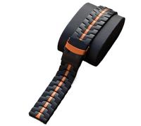 YELEMEABHB Bracelet 22 mm/20 mm compatible for Huawei Watch GT 5 Pro, OnePlus Watch 2/2R, Garmin Active 6, Amazfit Balance Active 2, bracelet métallique Bracelet de montre(Black orange,Amazfit Active