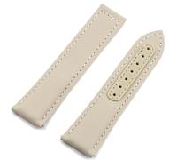 YELEMEABHB Bracelet de montre en toile de voile 20 mm/22 mm, bracelet en cuir de vachette étanche for dégagement rapide, compatible for Omega et for Seiko, boucle déployante, beige, gris, vert et noir