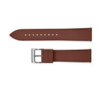YELEMEABHB Bracelet de montre for dégagement rapide 20 mm 22 mm, en caoutchouc FKM souple, motif mosaïque, étanche, for montre de sport, accessoire for hommes et femmes Bracelet de montre(Brown 1,20mm