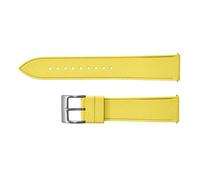YELEMEABHB Bracelet de montre for dégagement rapide 20 mm 22 mm, en caoutchouc FKM souple, motif mosaïque, étanche, for montre de sport, accessoire for hommes et femmes Bracelet de montre(Yellow 1,22m