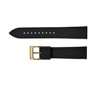 YELEMEABHB Bracelet de montre for dégagement rapide 20 mm 22 mm, en caoutchouc FKM souple, motif mosaïque, étanche, for montre de sport, accessoire for hommes et femmes Bracelet de montre(Black 3,22mm