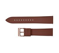 YELEMEABHB Bracelet de montre for dégagement rapide 20 mm 22 mm, en caoutchouc FKM souple, motif mosaïque, étanche, for montre de sport, accessoire for hommes et femmes Bracelet de montre(Brown 4,20mm