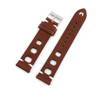 YELEMEABHB Bracelet de montre rétro 18 mm, 20 mm, 22 mm, 24 mm, trois trous, respirant, à dégagement rapide Bracelet de montre(6,18mm)
