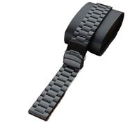 YELEMEABHB Bracelet en acier inoxydable for montre for Oneplus 3 2 2R, bracelet en métal de for montre Amazfit Balance GTR 4 3 2 Bracelet de montre(Noir,22mm)