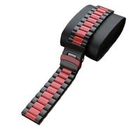 YELEMEABHB Bracelet en acier inoxydable for montre for Oneplus 3 2 2R, bracelet en métal de for montre Amazfit Balance GTR 4 3 2 Bracelet de montre(Black red,Oneplus Watch 3)