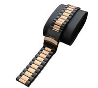 YELEMEABHB Bracelet en acier inoxydable for montre for Oneplus 3 2 2R, bracelet en métal de for montre Amazfit Balance GTR 4 3 2 Bracelet de montre(Black gold,Oneplus Watch)