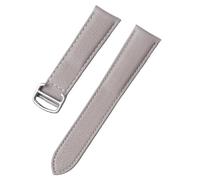 YELEMEABHB Bracelet en peau de mouton adapté for bracelets en cuir for Cartier for hommes et femmes Bracelet de montre(Rose Red,22mm)