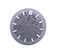 YELEMEABHB Cadran de Montre 29,8 mm for for NH38 NH70, Cadrans Montre-Bracelet Lumineux Verts, Accessoires modifiés, Bleu, Vert, Blanc, Noir Composer(A2)