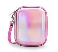 YELEMEABHB Étui de transport antichoc for imprimante for Fujifilm Instax Mini Link Liplay EVO SP-2, pochette en filet for films accessoires for sac photo(Rosa)