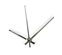 YELEMEABHB for Mouvement NH35/NH36/4R/7S, Aiguilles de Montre modifiées, Aiguilles de Journal de Bord Lumineuses Vertes, Argent, Or, Rose, Accessoires de Montre Main(Sliver)