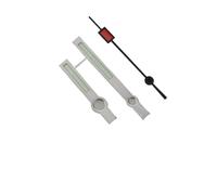 YELEMEABHB Montre brossée C3 Verte Lumineuse, Compatible for Les modèles NH34 35 36 38 70, Mouvement SKX007, Aiguilles Main(Silver Black Red)