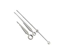 YELEMEABHB NH35 Aiguilles Épée Argent Or Rose Trois Aiguilles Non Lumineuses Accessoires de Montre for NH35 NH36 4R 7S Mouvement Automatique Main(NW42)