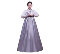 Yellcn Vêtements coréens traditionnels Hanbok Robe for femmes Ancient Palace Robe V-Neck National Performance Kimono (Color : 43 EU, Size : M)