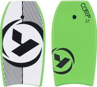 Yello 37" Slick Corp Bodyboard Vert : Idéal - 142-162 cm - HDPE - XPE - EPS