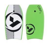 Yello 37" Slick Corp Bodyboard vert : idéal pour 142-162 cm - HDPE - XPE - EPS
