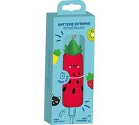 Batterie externe Yello koko Powerbank 4800 mAh Fraise Rouge