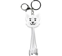 Yello Koko - Câble Trio Usb Vers Usb-C/Micro/Lightning Chien