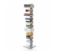 yelloo Bibliothèque SAPIENS de Bruno Rainaldi en Métal hauteur 152 cm Résumé Groupe couleur Gris argenté