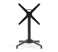 yelloo Mod. MOON BASE 49 cm pour table bar anthracite pliable H 74 cm