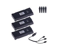 (Yellow)3.7v 3600mah Battery And Charger Compatible E88 E88pro E88max E525 E99 E99pro P1 P5pro K3 S1 P8 Mini Uav Drone Battery Rc Parts
