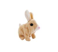 (Yellow)Bunny Stuffed Animal Toys,6inch Interactive Toys Bunnies With Walk And Talk,lovely Rabbit Children's Gift