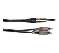 Cordon 2 RCA Jack Stéréo 3 M