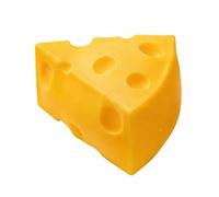 Yellow Cheese Squeeze Toy, Professional Stress Reliever, with Slow-Rise Feature, Durable Polyurethane Fidget, Novelty Toy with Portable Design, Party for Kids and Birthdays