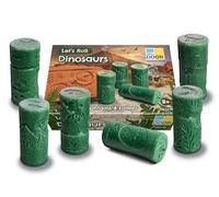 Yellow Door 6 stempel rollers met dino's