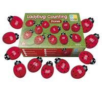 Yellow Door YUS1027 Ensemble de pierres de comptage Coccinelles
