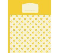 Yellow Flower Composition Notebook - 7.5 x 9.25 in, 100 Pages, College Ruled: Notebook for Work Office School Student Teacher.