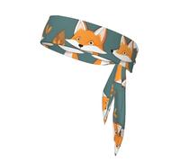Yellow Fox Sport Bandeau de cheveux anti-transpiration et antidérapant pour homme et femme