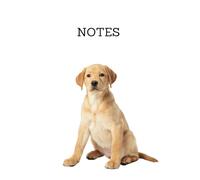 Yellow Lab Puppy Notebook: For Labrador Retriever lovers