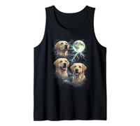 Yellow Labrador Retriever Moon Dog Lover Débardeur