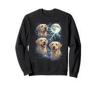 Yellow Labrador Retriever Moon Dog Lover Sweatshirt