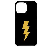 Yellow Lightning Bolt Coque pour iPhone 13 Pro Max