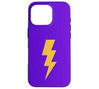 Yellow Lightning Bolt Coque pour iPhone 16 Pro