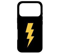 Yellow Lightning Bolt Coque pour iPhone 17 Pro