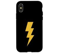 Yellow Lightning Bolt Coque pour iPhone X/XS