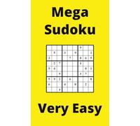 Yellow Mega Sudoku Book, 9x9 Puzzles, 100 Pages, 5x8, Very Easy